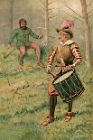 'The Drummer and the Giant', 1901-Edward Henry Wehnert-Giclee Print