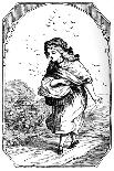 'The Goose-Girl at the Well', 1901-Edward Henry Wehnert-Framed Giclee Print