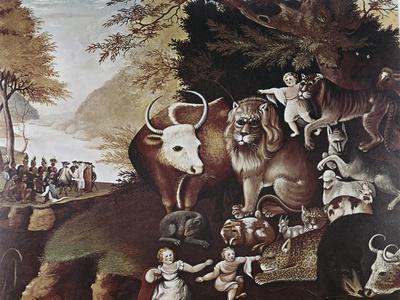The Peaceable Kingdom' Giclee Print - Edward Hicks | Art.com