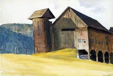 Barn and Silo, Vermont-Edward Hopper-Giclee Print