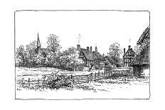 Shakespeare's Birthplace before Restoration, Stratford-Upon-Avon, Warwickshire, 1885-Edward Hull-Giclee Print