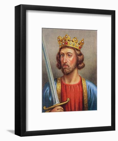 'Edward I', 1935-Unknown-Framed Giclee Print