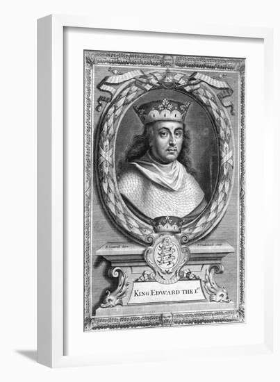 Edward I of England, (1239-130)-P Vanderbanck-Framed Giclee Print