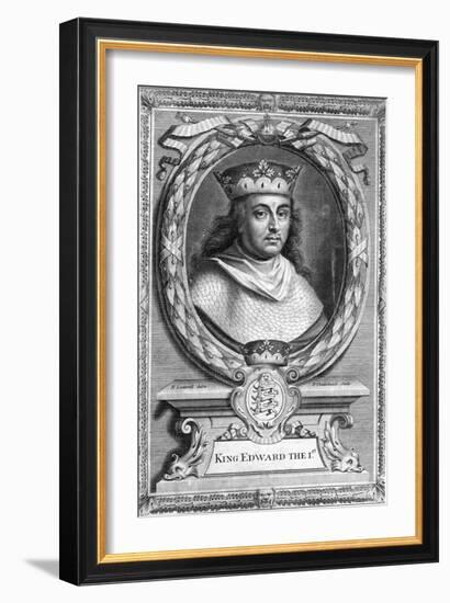 Edward I of England, (1239-130)-P Vanderbanck-Framed Giclee Print