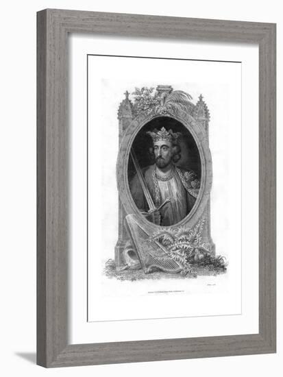 Edward I of England-Milton-Framed Giclee Print