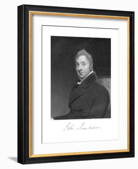 Edward Jenner, English Physician, 1800-Thomas Lawrence-Framed Giclee Print