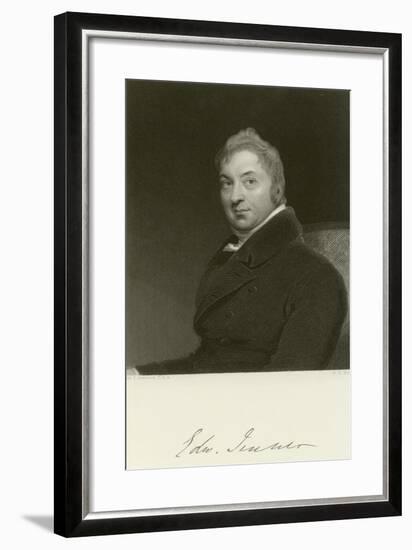 Edward Jenner-Thomas Lawrence-Framed Giclee Print