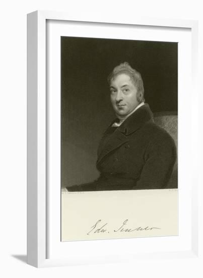 Edward Jenner-Thomas Lawrence-Framed Giclee Print