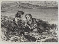 Children Nut-Gathering-Edward John Cobbett-Giclee Print