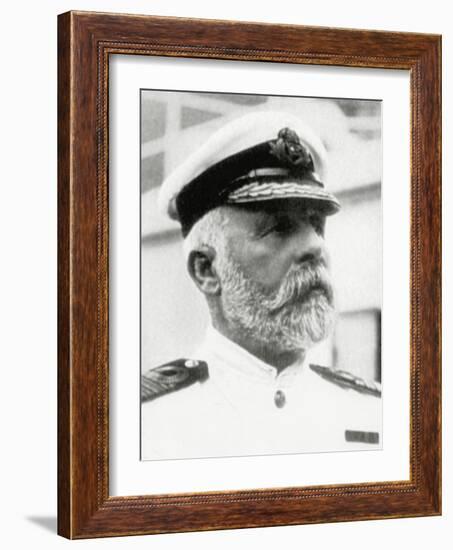 Edward John Smith, Ship's Captain of the Titanic-English Photographer-Framed Photographic Print