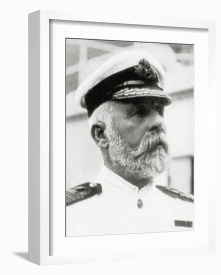 Edward John Smith, Ship's Captain of the Titanic-English Photographer-Framed Photographic Print