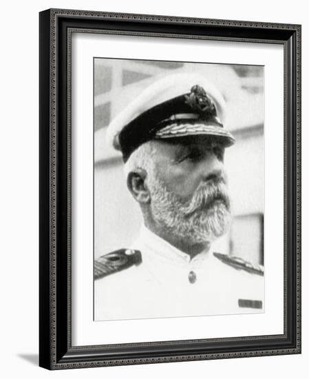 Edward John Smith, Ship's Captain of the Titanic-English Photographer-Framed Photographic Print