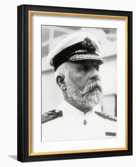 Edward John Smith, Ship's Captain of the Titanic-English Photographer-Framed Photographic Print