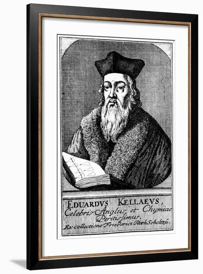 Edward Kelley, Astrologer and Alchemist, C1700-null-Framed Giclee Print