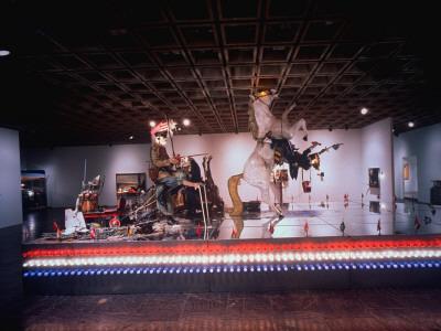 Edward Kienholzs Installation The Ozymandias Parade At Whitney Museum Retrospective Premium Photographic Print By Ted Thai Artcom - 