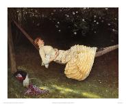 Hammock-Edward Killingsworth Johnson-Framed Art Print