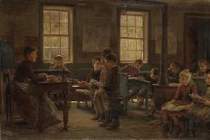 A Country School, 1890-Edward Lamson Henry-Giclee Print