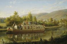 On the Towpath-Edward Lamson Henry-Giclee Print