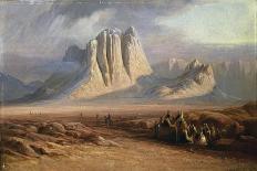 Mt. Sinai, Egypt-Edward Lear-Giclee Print