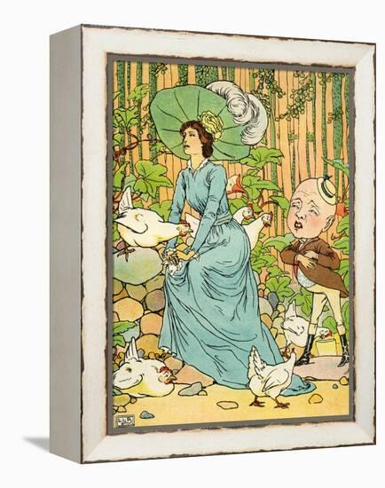 Edward Lear 's Nonsense Songs-Leonard Leslie Brooke-Framed Premier Image Canvas