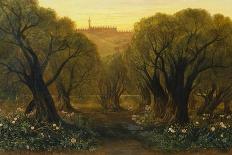 The Garden of Gethsemane-Edward Lear-Giclee Print