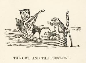 The Owl and the Pussy-Cat Went to Sea in a Beautiful Pea- Green Boat by Edward Lear