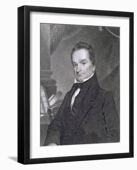 Edward Livingston, Engraved by Edward Wellmore-James Barton Longacre-Framed Giclee Print