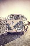 Surfers Vintage VW Bus-Edward M. Fielding-Photographic Print