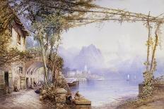 A View of Lake Como-Edward M. Richardson-Mounted Giclee Print