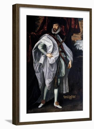 Edward Manners, 3rd Earl of Rutland, C.1675-Jeremias van der Eyden-Framed Giclee Print