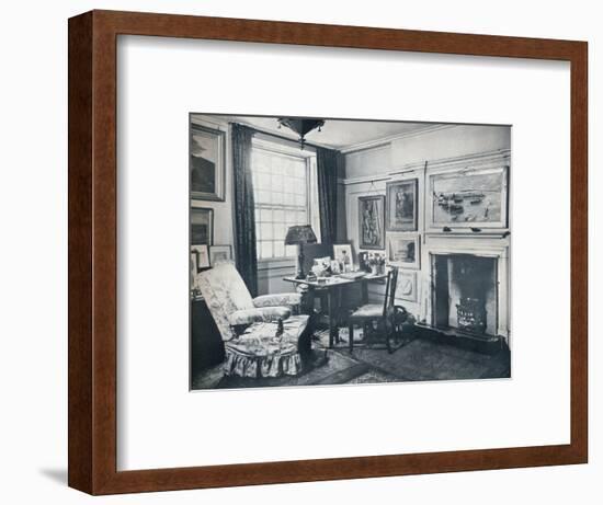 'Edward Marsh's living-room', c1934-Unknown-Framed Photographic Print