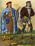 English Battle Dress, 15th-16th Century-Edward May-Premier Image Canvas