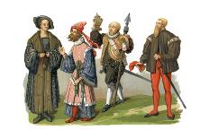 Women of Nuremberg, Germany, 16th Century-Edward May-Giclee Print