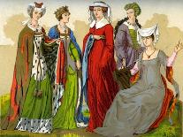 German Costumes, 15th-16th Century-Edward May-Giclee Print