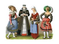 German Costumes, 15th-16th Century-Edward May-Giclee Print