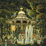 Gazebo in Central Park-Edward Middleton Manigault-Framed Giclee Print