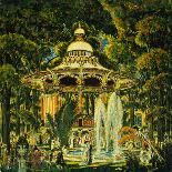 Gazebo in Central Park-Edward Middleton Manigault-Mounted Giclee Print