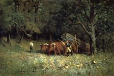 Driving Home the Cows, 1881-Edward Mitchell Bannister-Framed Premier Image Canvas
