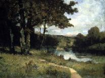 Trees Near a River, 1891-Edward Mitchell Bannister-Giclee Print