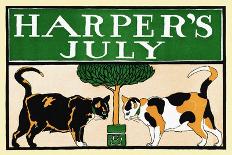 Poster Advertising Harper's New Monthly Magazine, Christmas 1894 (Colour Lithograph)-Edward Penfield-Giclee Print