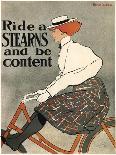 Ride a Stearns, 1896-Edward Penfield-Giclee Print