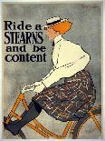 Ride a Stearns and Be Content-Edward Penfield-Art Print