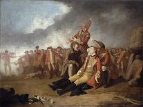 The Death of General Wolfe, 1763-Edward Penny-Giclee Print