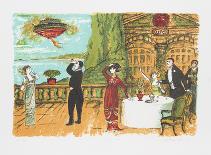 Green Cafe-Edward Plunkett-Collectable Print