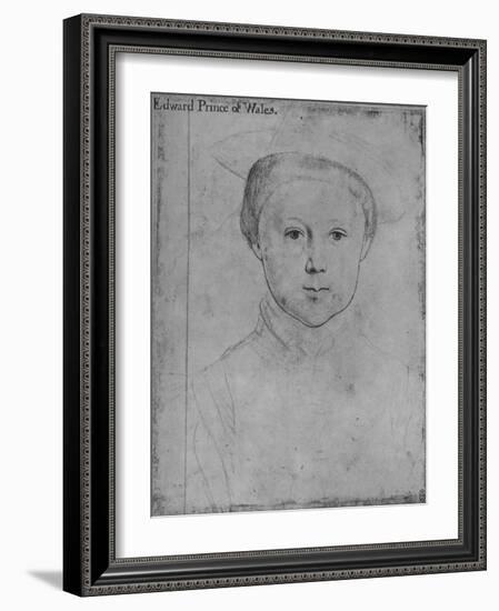 'Edward, Prince of Wales', c1540-1543 (1945)-Hans Holbein the Younger-Framed Giclee Print