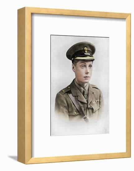 Edward, Prince of Wales, First World War, 1914-1918, (c1920)-Unknown-Framed Photographic Print