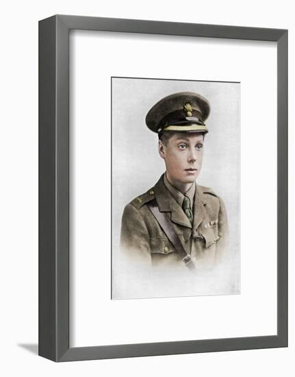 Edward, Prince of Wales, First World War, 1914-1918, (c1920)-Unknown-Framed Photographic Print