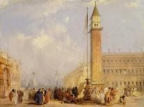 The Piazzetta, Venice-Edward Pritchett-Framed Giclee Print