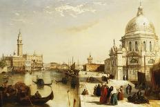 On the Grand Canal, Venice, Italy-Edward Pritchett-Framed Giclee Print