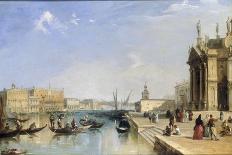 The Grand Canal with Santa Maria Della Salute, Venice-Edward Pritchett-Giclee Print